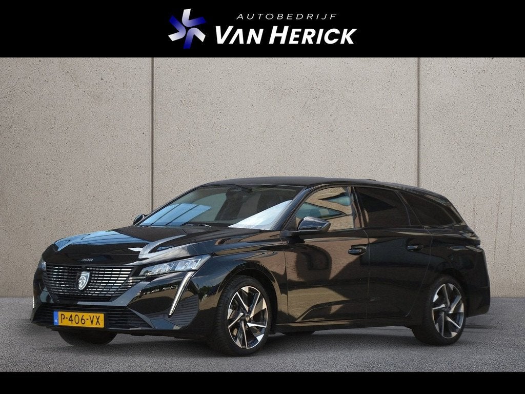 Peugeot 308 SW 1.2 PureTech Allure Pack Business 130PK | Nav, Voorwielaandrijving, 1199 cc, Leder en Stof, Zwart