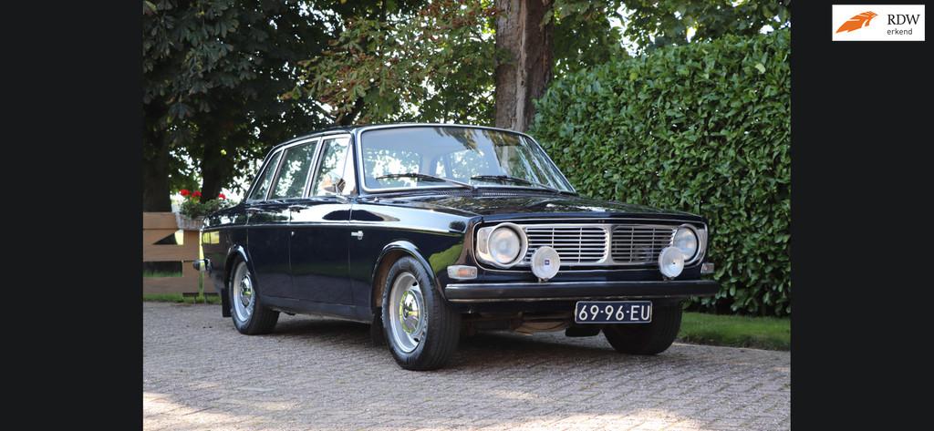 Volvo 144 De Luxe, 1e serie, origineel., i.g.st., LPG inst., Auto's, Gebruikt, Overige modellen, 4 cilinders, Blauw