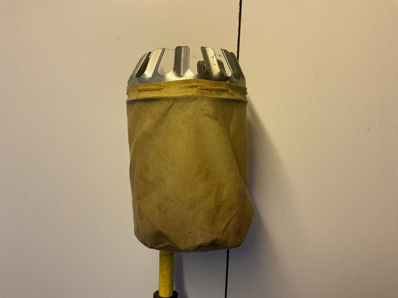 Fruitplukker met lange steel voor hoogstamfruit., Ophalen, Gebruikt