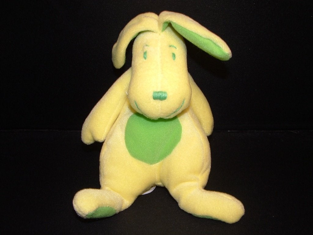 UNITOYS HOND VELOURS FELGROEN MET GROENE BUIK EN, Ophalen of Verzenden, Nieuw, Overige typen