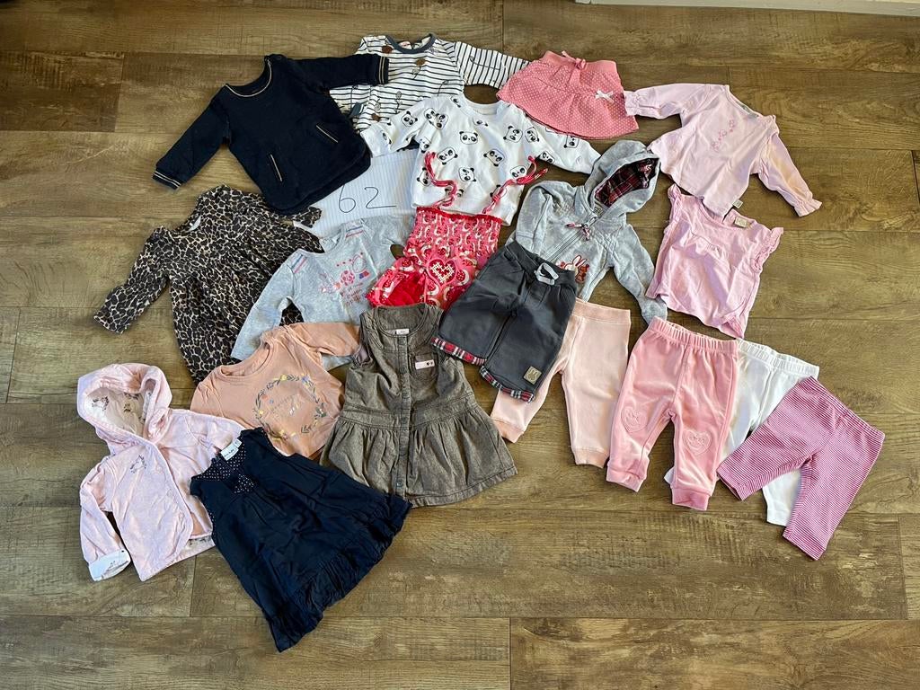 Babykleding pakket maat 62, Ophalen of Verzenden, Zo goed als nieuw, Maat 62