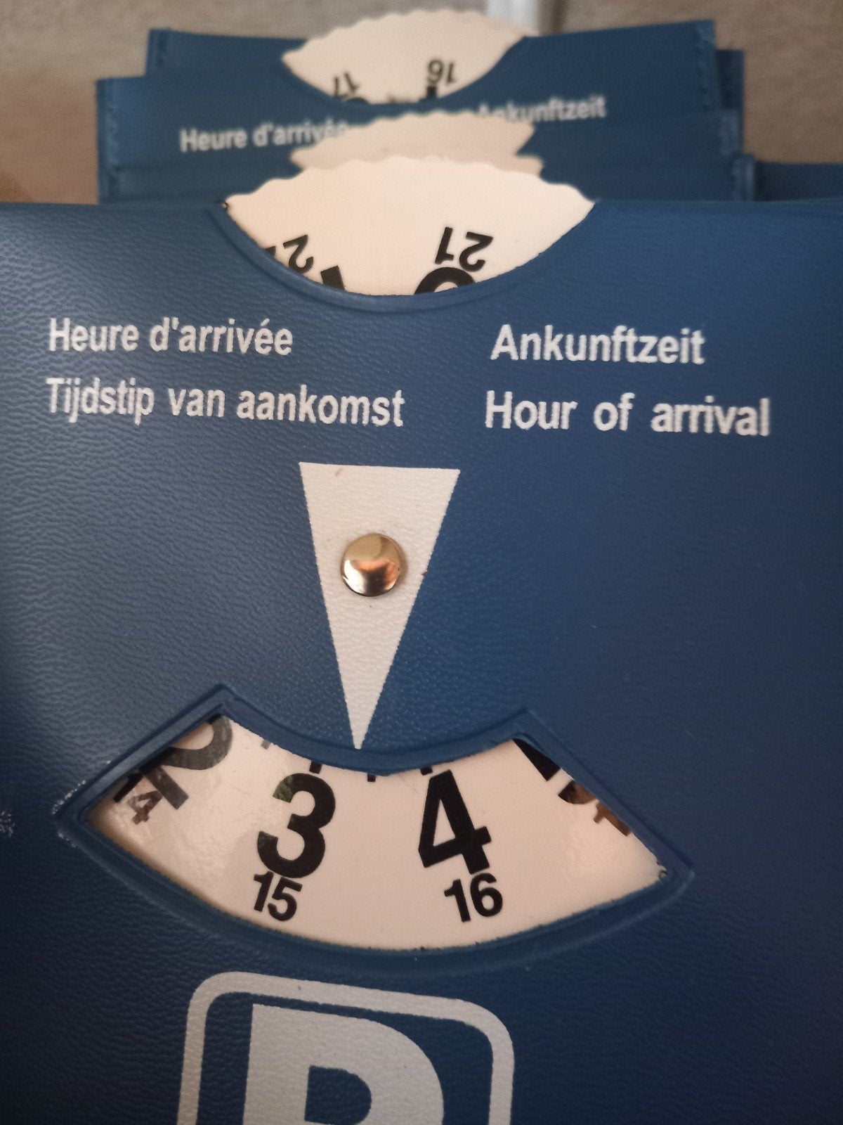 25 Nieuwe Parkeerschijven - Blauw, Handig en Ongebruikt, Auto diversen, Ophalen of Verzenden, Nieuw