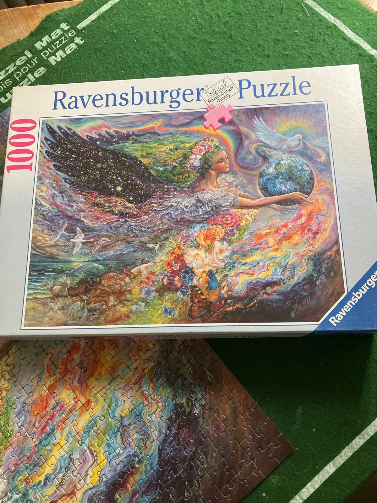 1000 stukjes - The Earth van josephine wall, Ophalen, 500 t/m 1500 stukjes, Zo goed als nieuw, Legpuzzel