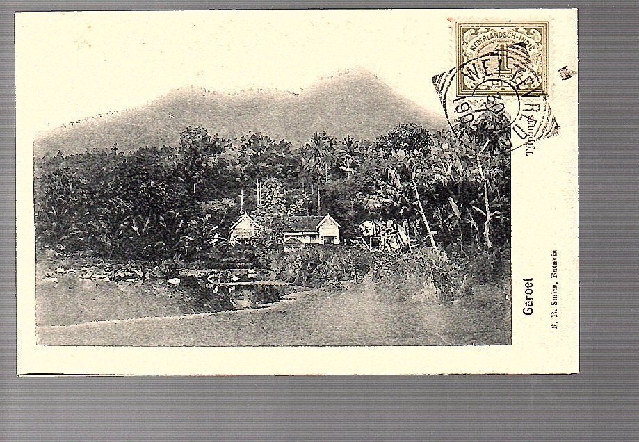 Ned Indië 1903 Garoet (18-8), Ophalen of Verzenden, Voor 1920, Buiten Europa