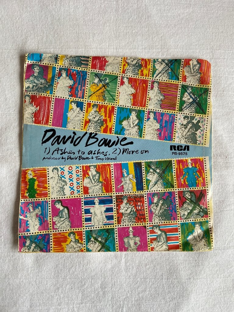 David bowie - ashes to ashes, Ophalen of Verzenden, Gebruikt, 7 inch, Pop