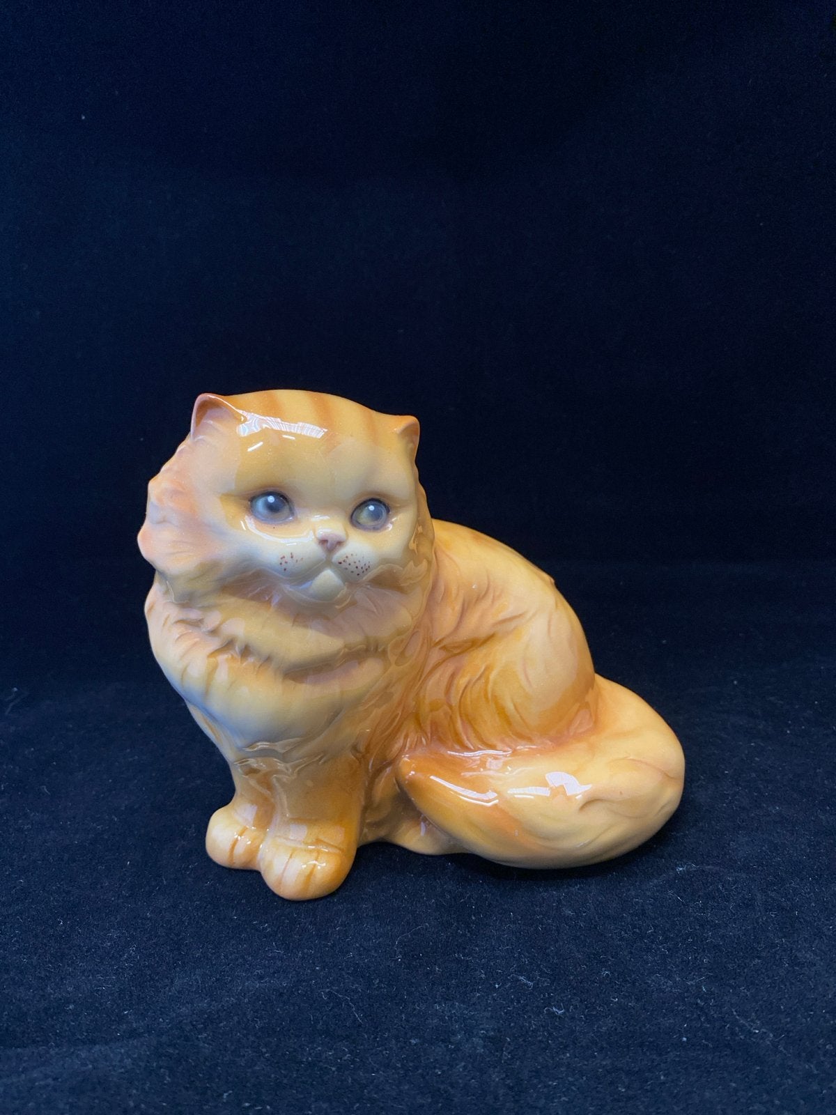 Goebel Perzische Kat Beeldje - Vintage W. Germany, Ophalen of Verzenden, Zo goed als nieuw, Hond of Kat, Beeldje of Figuurtje