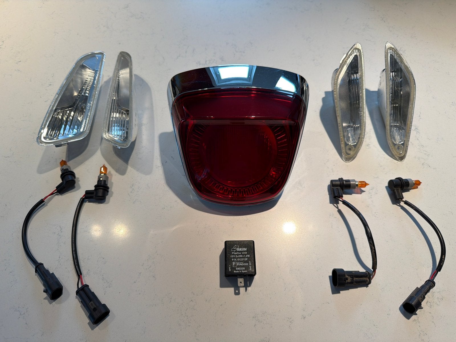 Vespa Sprint Verlichting Set 2017-2021 (Gebruikt), Verzenden, Zo goed als nieuw, Overige typen, Vespa