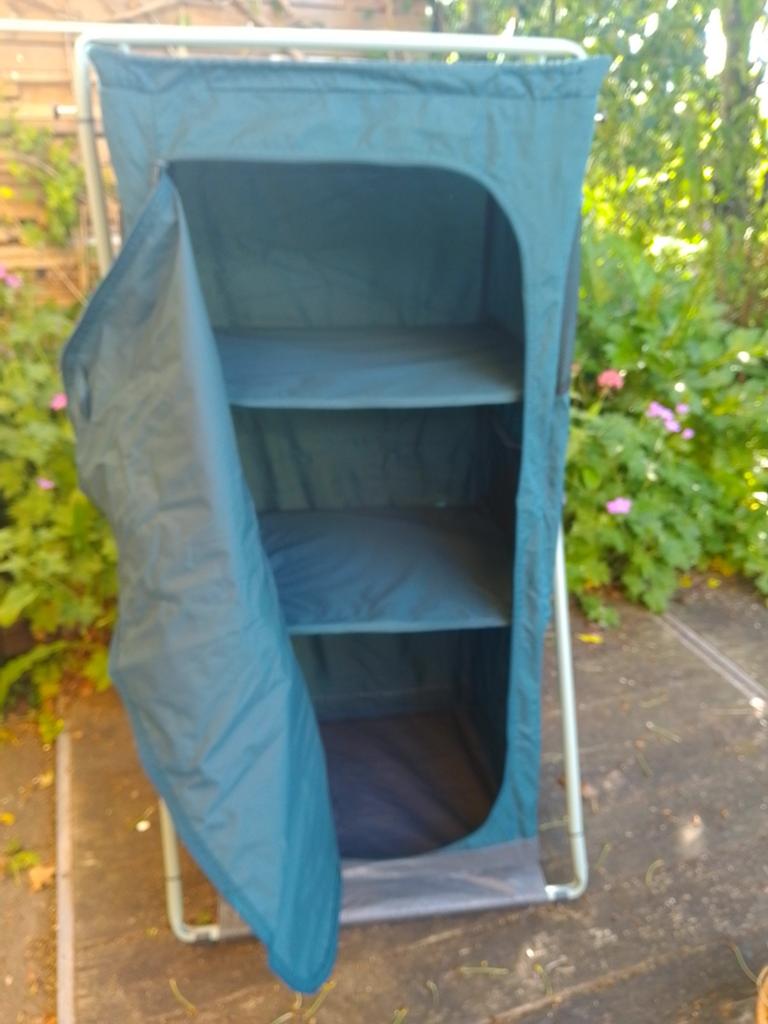 Opvouwbare campingkast, Ophalen, Zo goed als nieuw, Campingkast
