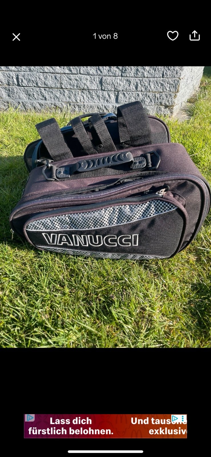 Vanucci tassen ., Motoren, Accessoires | Koffers en Tassen, Ophalen of Verzenden, Gebruikt