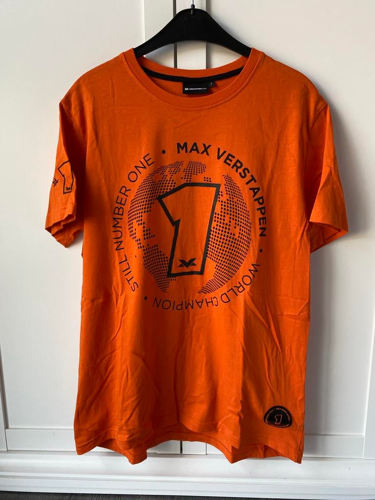 Max Verstappen T-shirt - Maat L, Ophalen of Verzenden, Zo goed als nieuw, Formule 1
