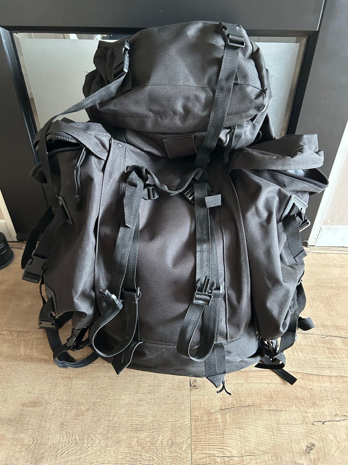 Cios Scub Zwarte Trekking Rugzak - Ideaal voor Avontuur, Overige merken, 40 cm of meer, Gebruikt, Ophalen of Verzenden