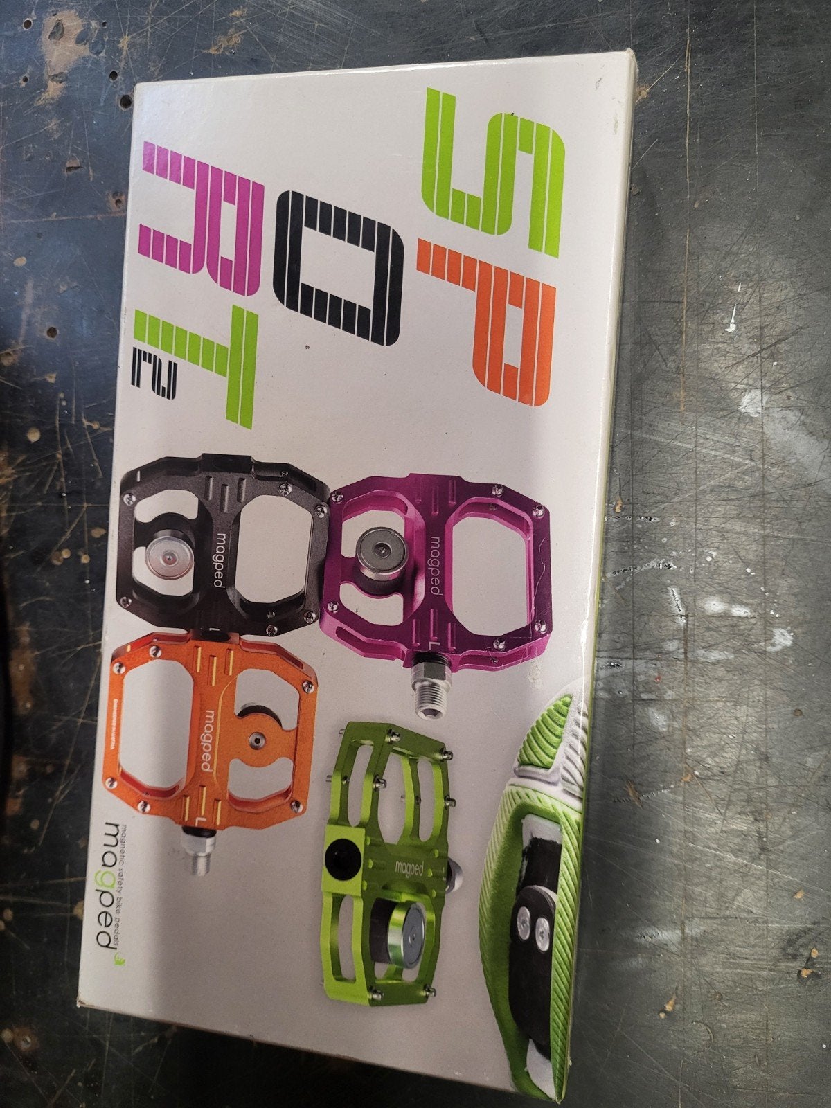 MAGPED Sport2 magnetic pedalen, Zo goed als nieuw, Ophalen, Crankstel of Pedalen, Magped