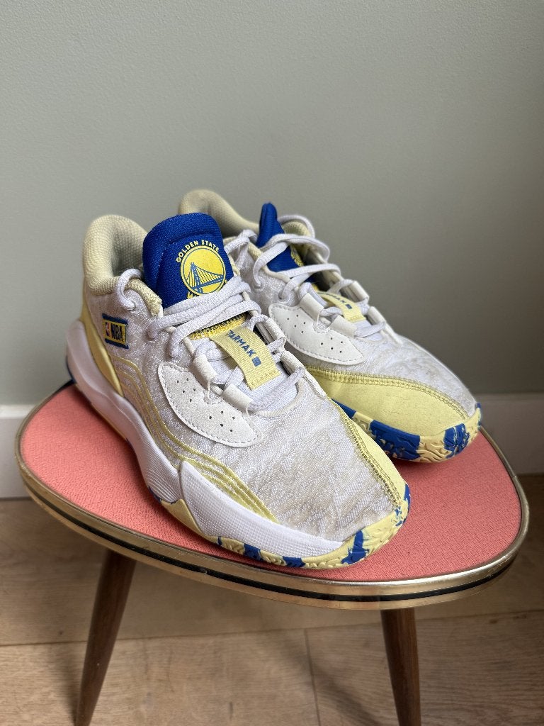 Basketbalschoenen Golden State Warriors - maat 35, Ophalen of Verzenden, Zo goed als nieuw, Schoenen