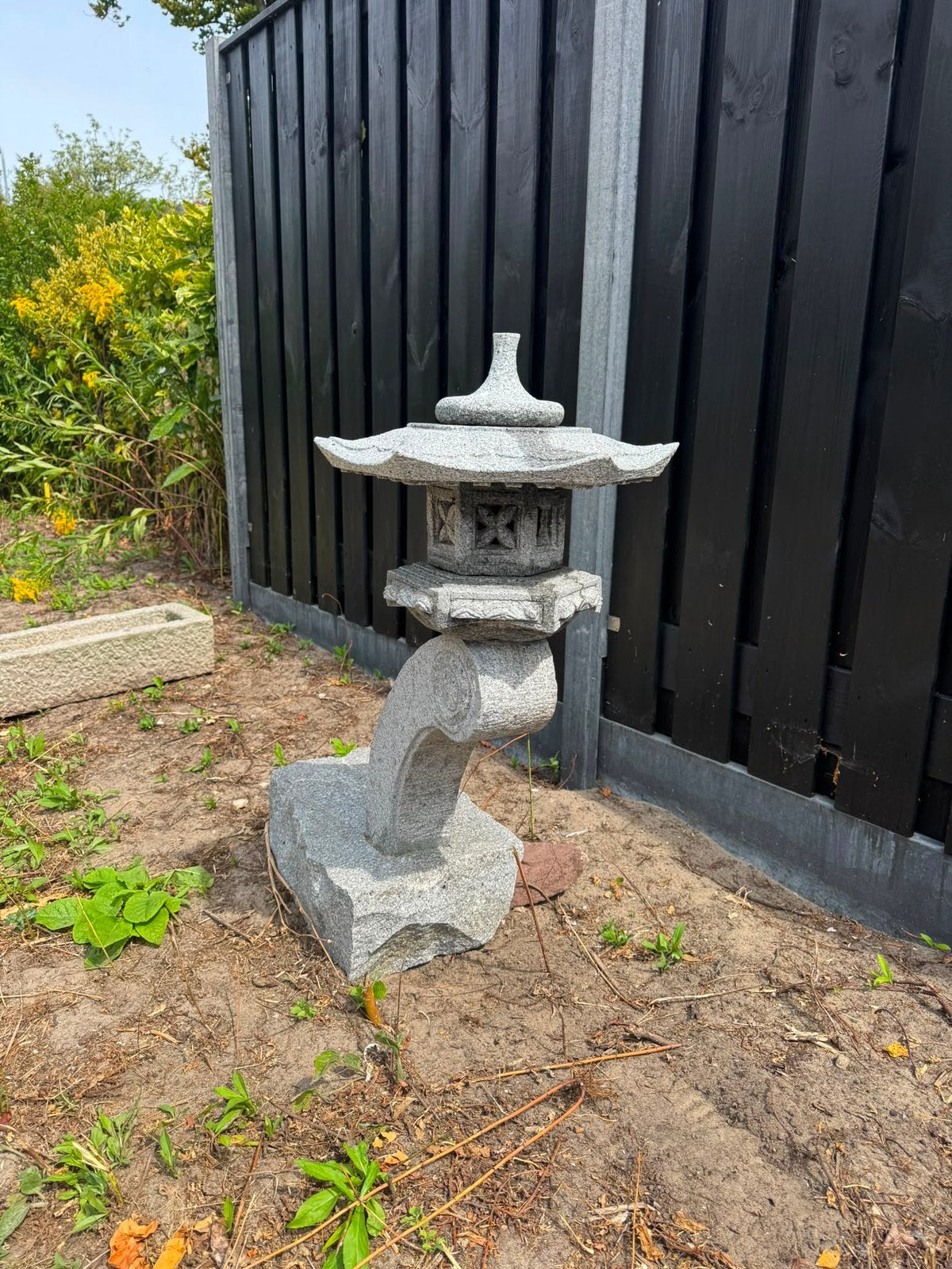 Granieten Japanse Rankei 90 cm, Tuin en Terras, Tuinbeelden, Ophalen, Gebruikt, Steen, Overige typen