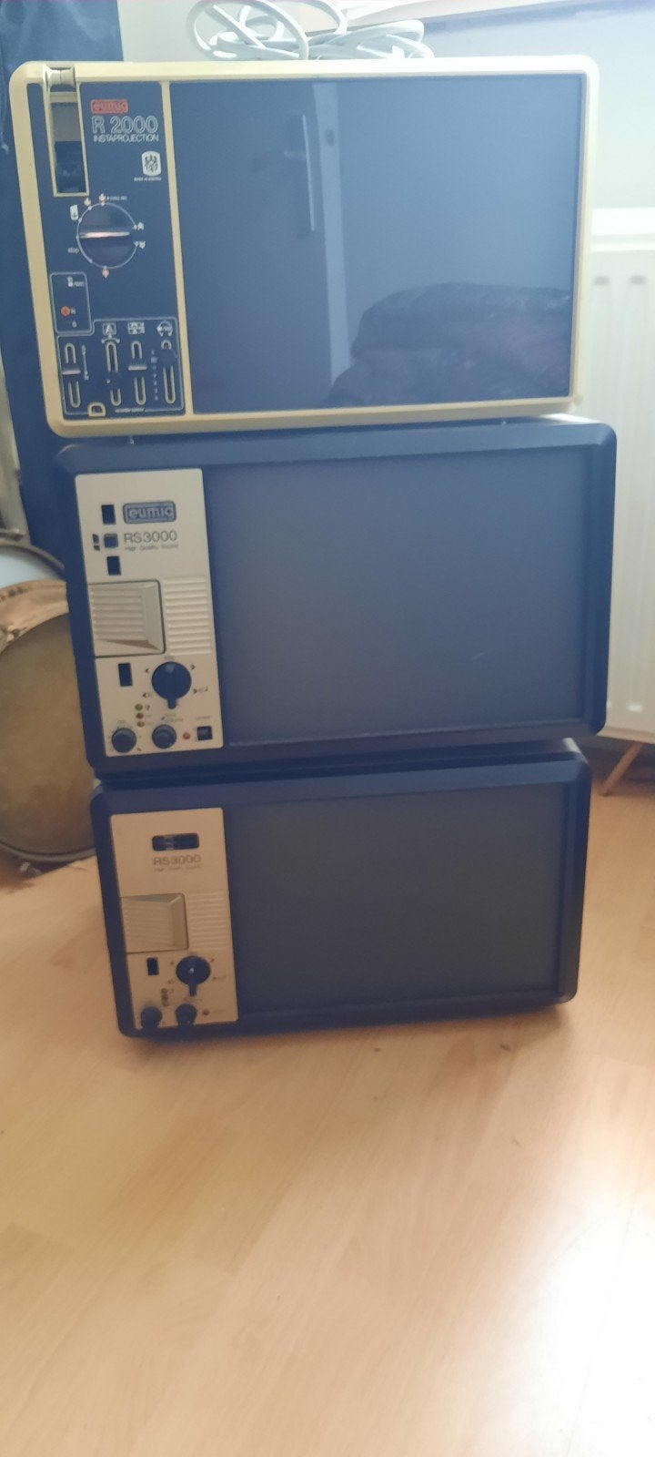 3x eumig scherm projector. Werking onbekend, Ophalen