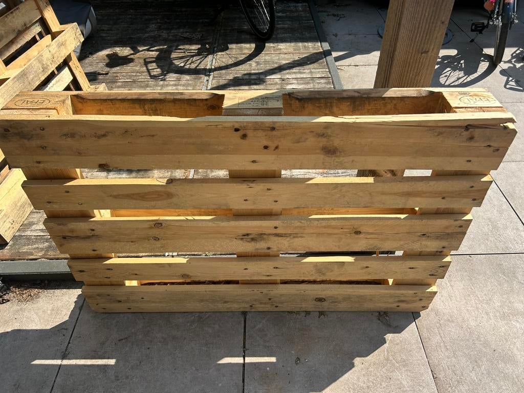 Europallet 120x80 centimeter, Doe-het-zelf en Verbouw, Hout en Planken, Ophalen, 50 mm of meer, Pallet, Minder dan 200 cm