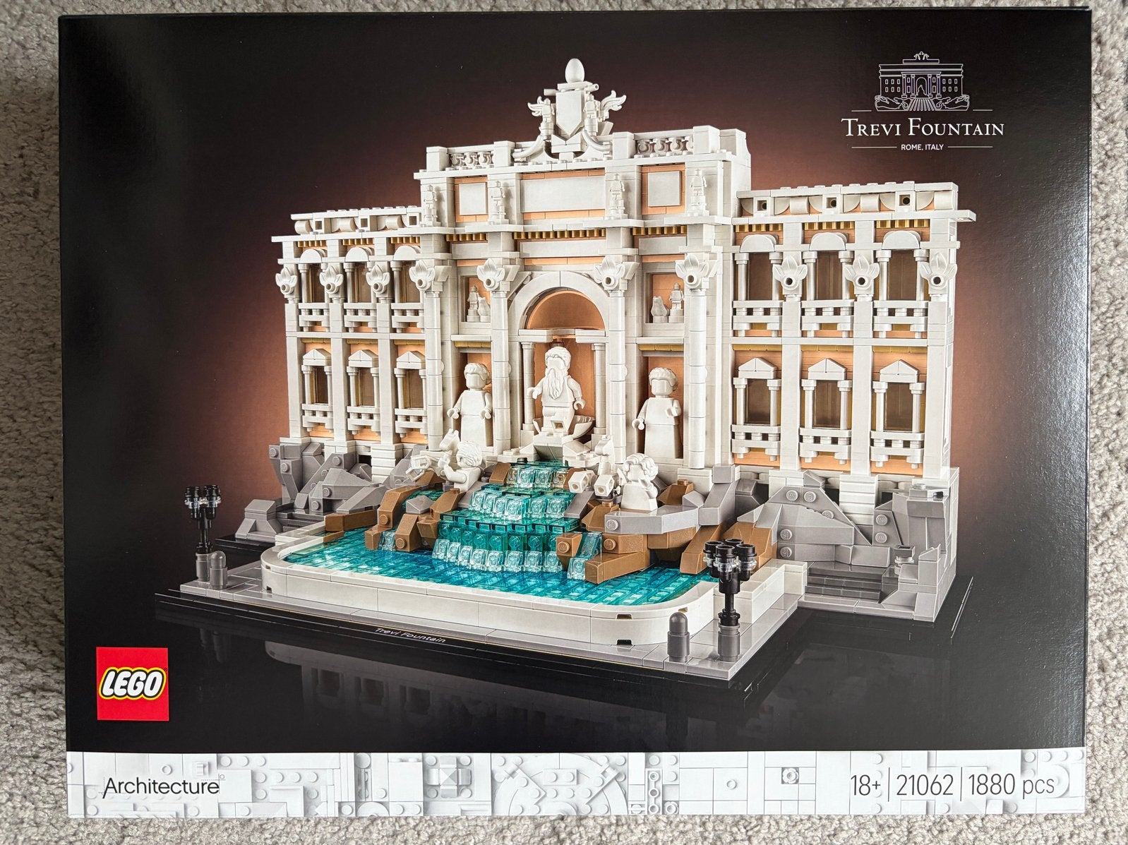 LEGO Architecture 21062 Trevifontein - Nieuw in doos, Lego, Denemarken, Nieuw, Architecture