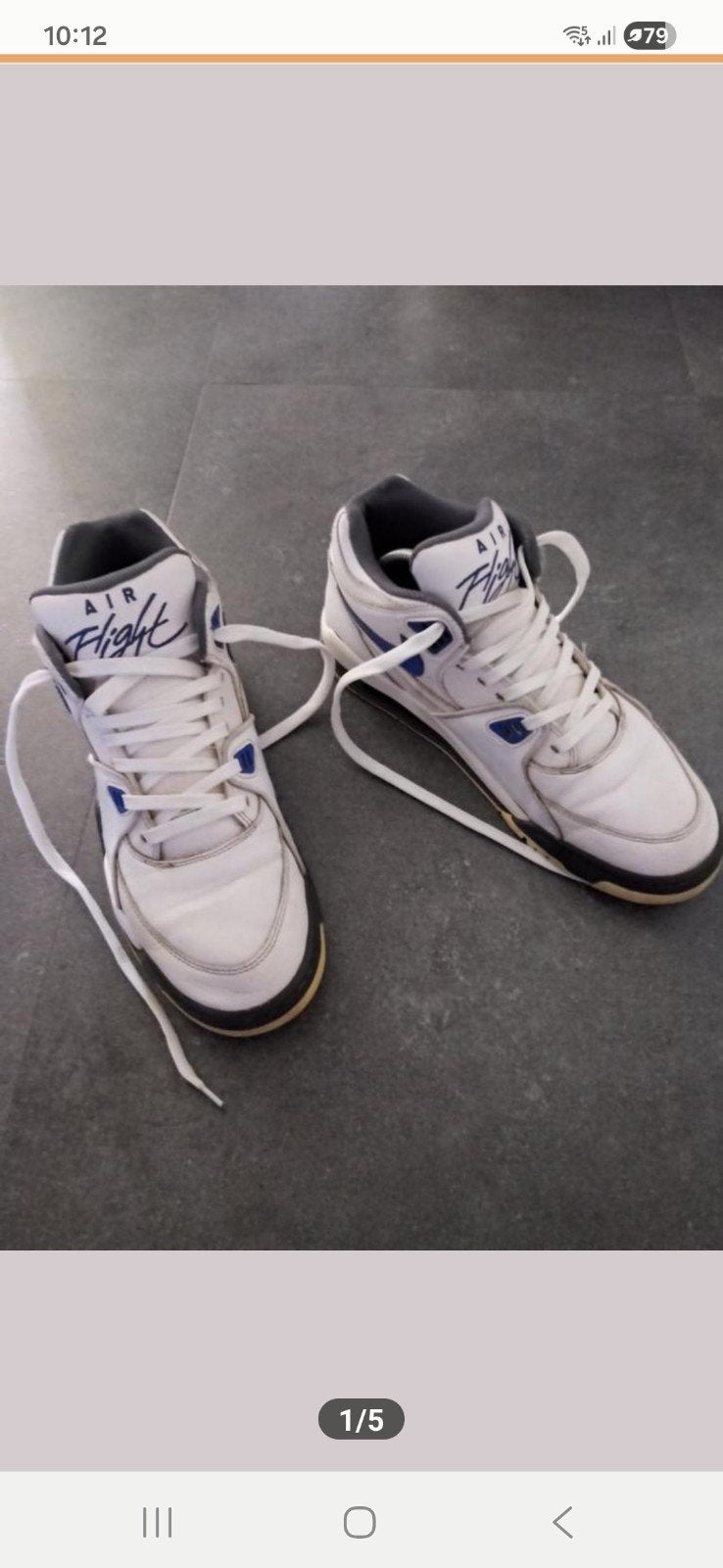 Nike air jordan flight, Ophalen of Verzenden, Gedragen, Nike Air Jordan, Sneakers of Gympen