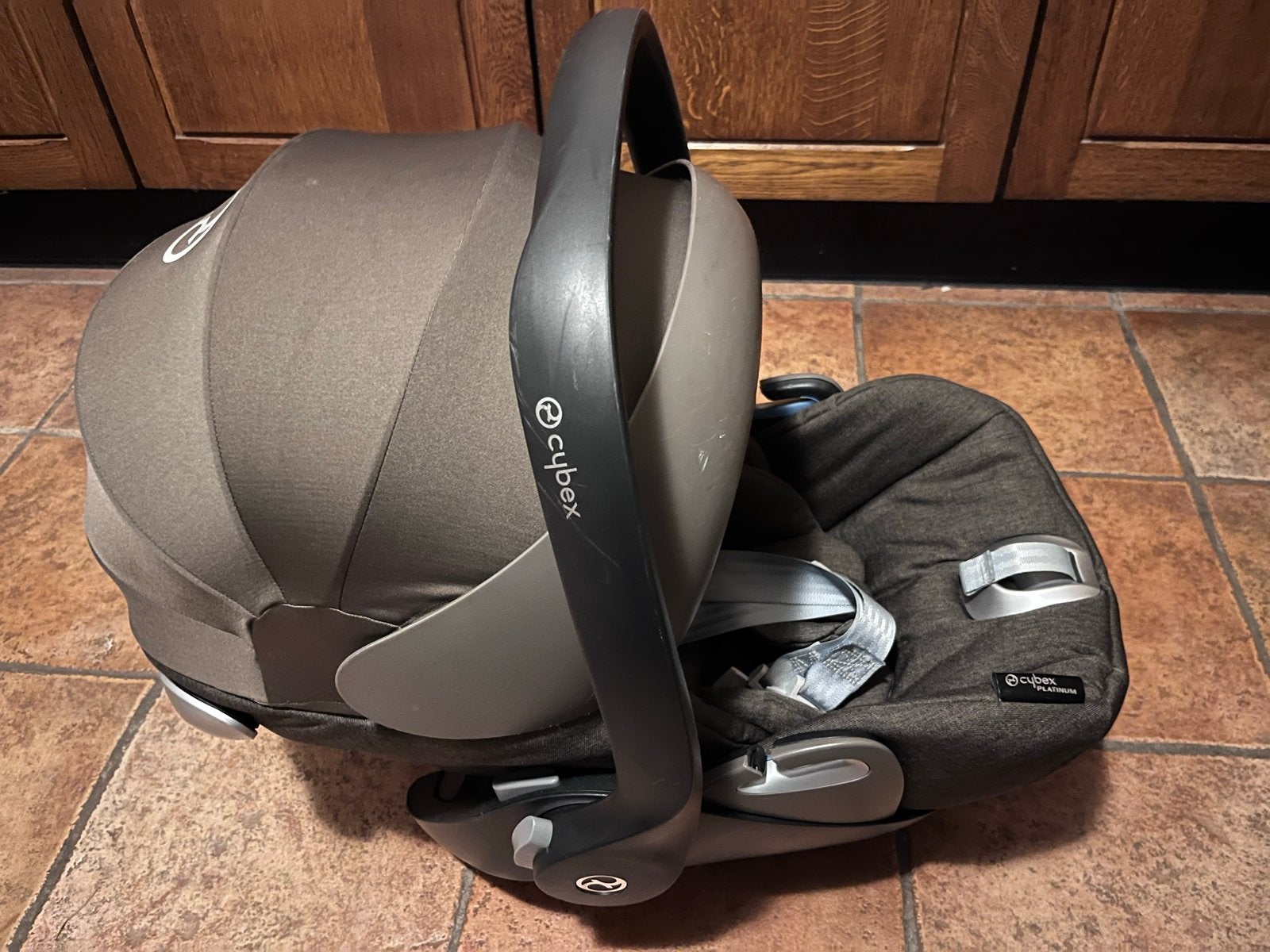 Cybex Platinum baby autostoel met isofix base, Kinderen en Baby's, Gebruikt, Slaapstand, Isofix, 0 t/m 13 kg