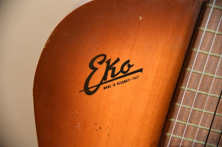 eko gitaar - gitaar italie -  acoestische gitaar, Muziek en Instrumenten, Snaarinstrumenten | Gitaren | Akoestisch, Ophalen of Verzenden