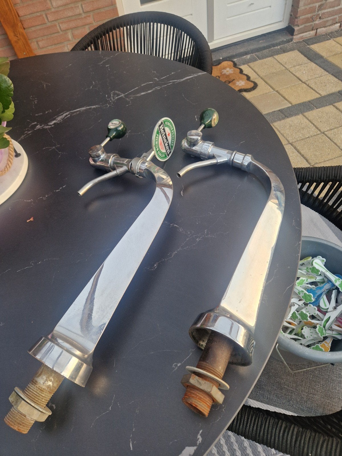 Heineken tapkranen (2 stuks)