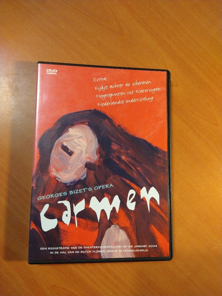 DVD Carmen. Opera van George Bizet., Alle leeftijden, Ophalen of Verzenden, Zo goed als nieuw