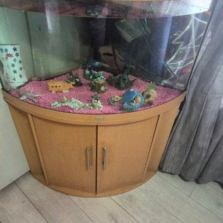 Aquarium, Ophalen, Leeg aquarium