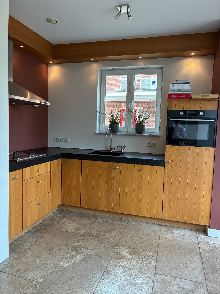 MOET WEG! Keuken, Huis en Inrichting, Ophalen, Gebruikt, Overige kleuren, Hoekkeuken