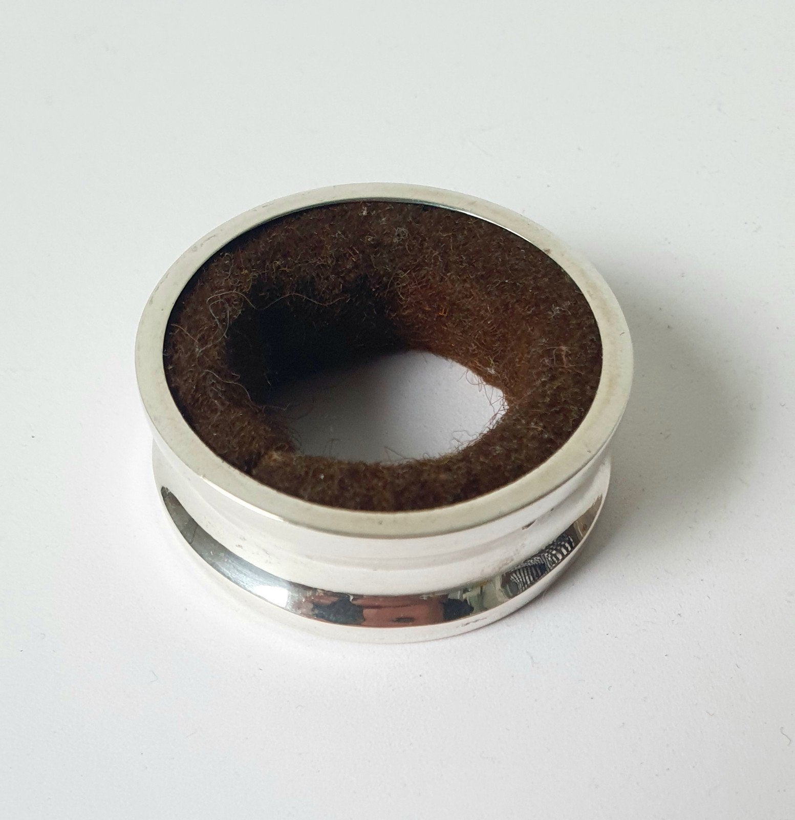 Druppelvanger voor (wijn)fles - Zilver, Ophalen of Verzenden, Zilver