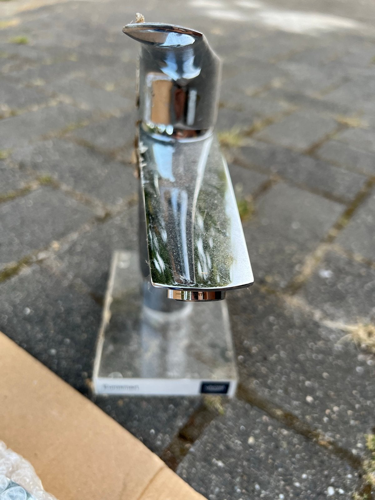 Grohe Douchekraan en afvoerplug - Nieuw in doos, Ophalen, Nieuw, Chroom, Douche