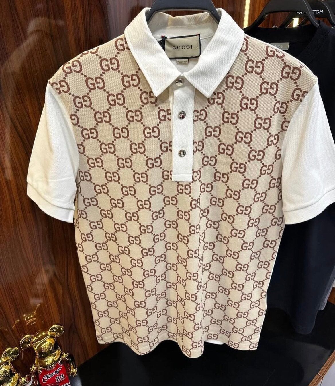 Gucci Polo, Kleding | Heren, Polo's, Ophalen of Verzenden, Zo goed als nieuw, Overige maten, Zwart