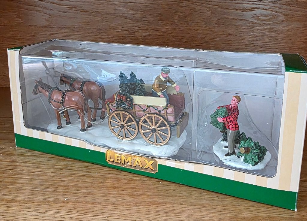 Lemax christmas tree wagon, in originele doos, Lemax, Nieuw, Ophalen of Verzenden, Lemax