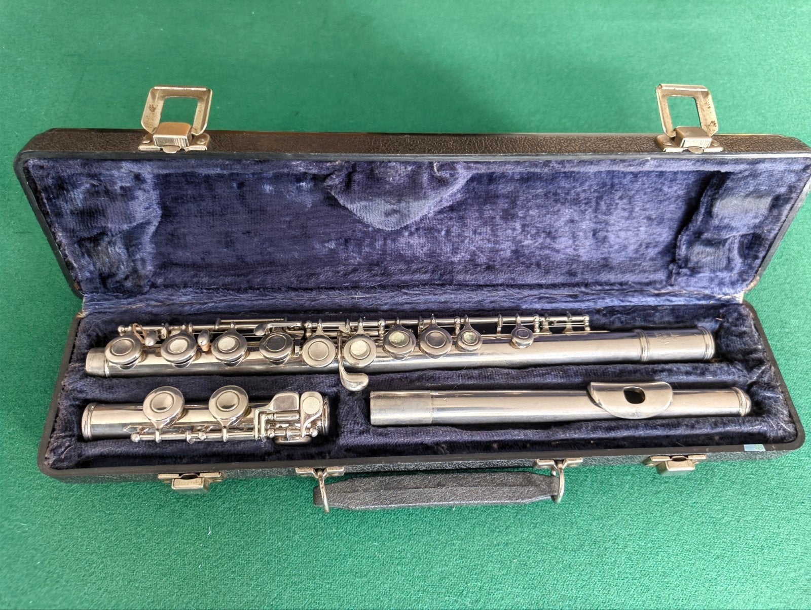 Yamaha YFL-21N Dwarsfluit met koffer, Muziek en Instrumenten, Ophalen of Verzenden, Gebruikt, Dwarsfluit, Met koffer of tas