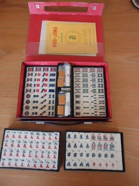 Mahjong Mahjongg, Hobby en Vrije tijd, Een of twee spelers, Ophalen of Verzenden, Zo goed als nieuw