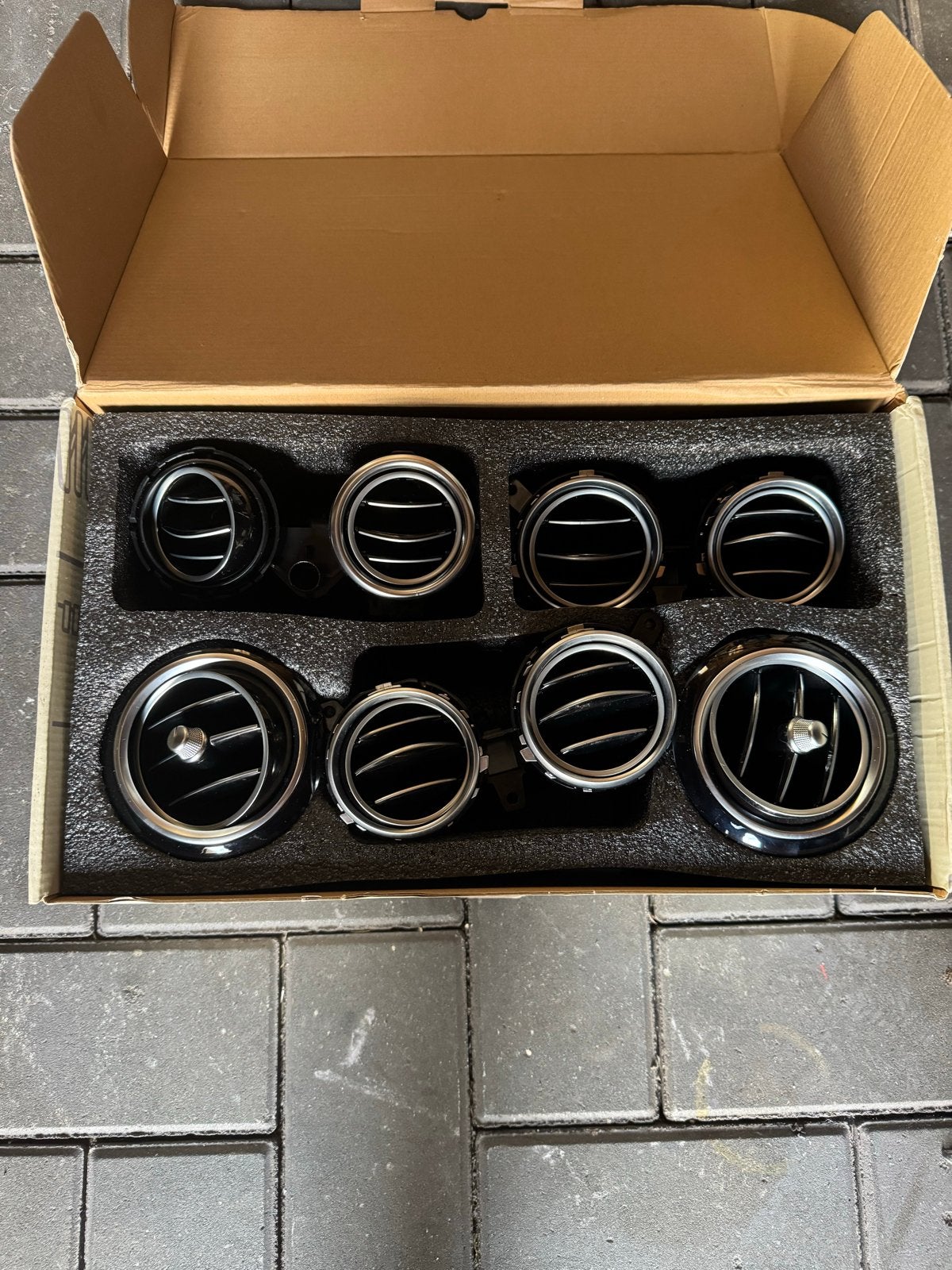 Mercedes W205 C-Klasse Kachel Ventilatie Roosters Set, Auto-onderdelen, Ophalen of Verzenden, Nieuw, Mercedes-Benz