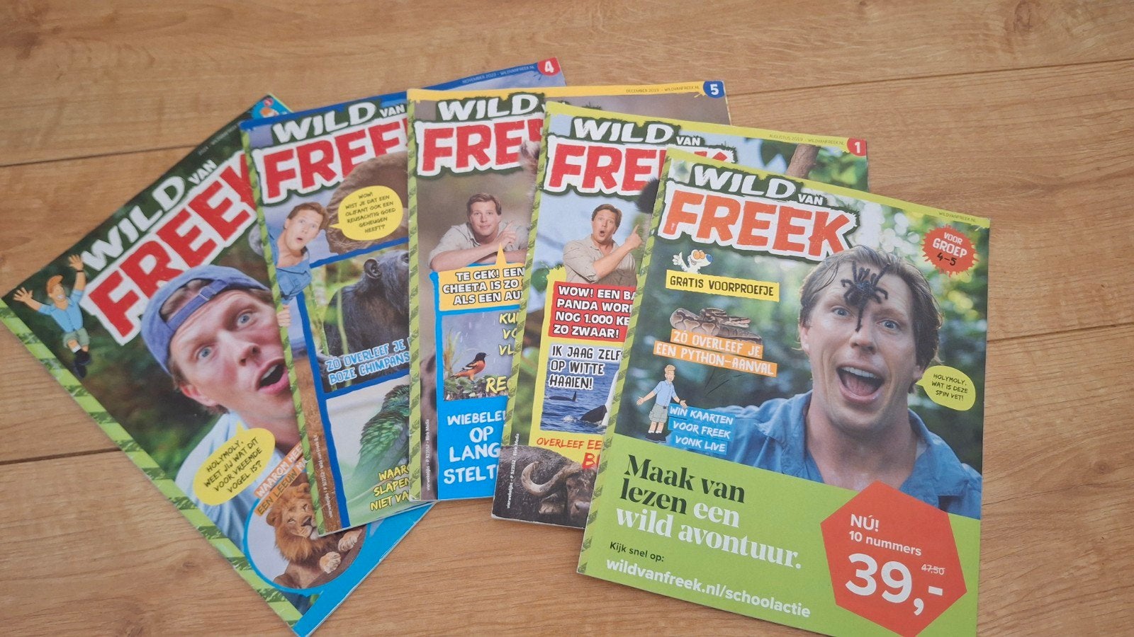 Wild van Freek tijdschriften - diverse edities, Boeken, Ophalen of Verzenden, Gelezen, Wetenschap en Natuur