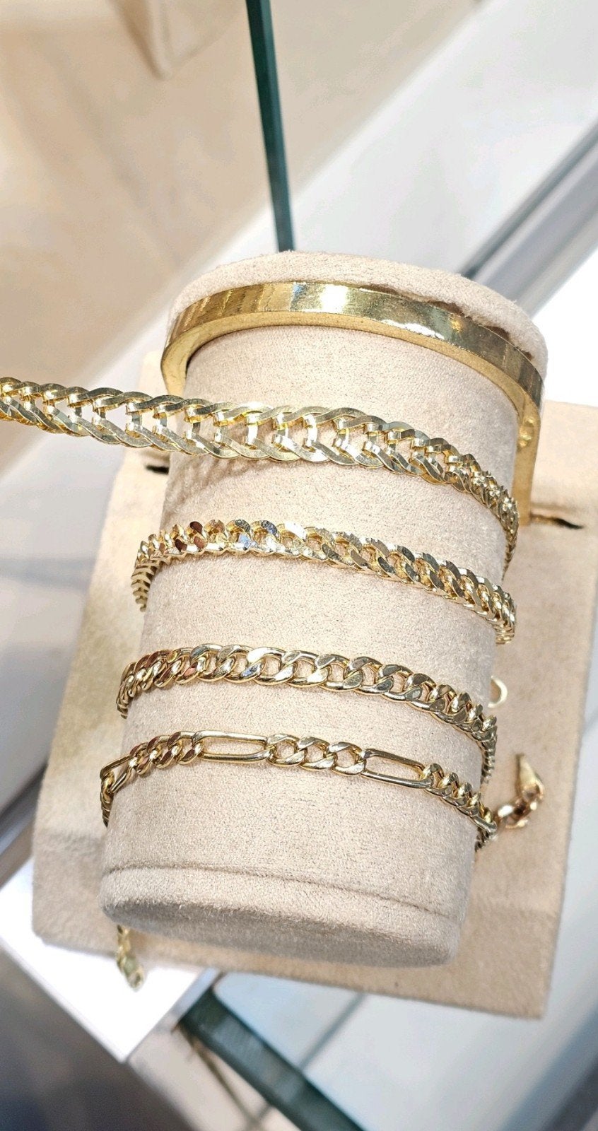 Mooie dames 14k gouden armbanden, Ophalen of Verzenden, Nieuw, Goud, Goud