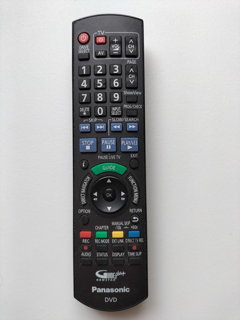 Panasonic DVD/Blu-ray Afstandsbediening N2QAYB000329, Ophalen of Verzenden