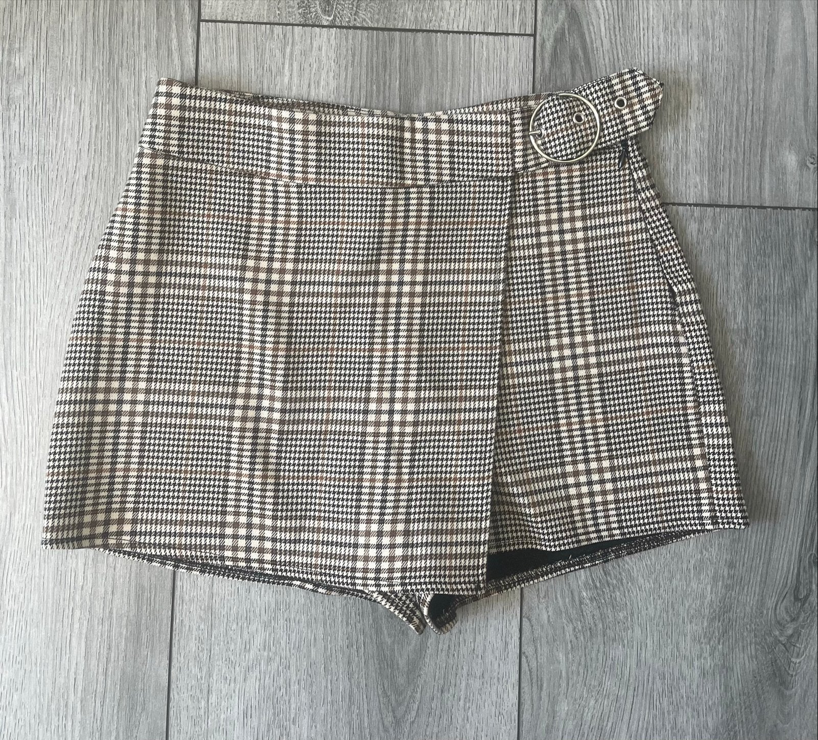 New Yorker geruite skort maat 34, Bruin, Ophalen of Verzenden, Zo goed als nieuw, Maat 34 (XS) of kleiner