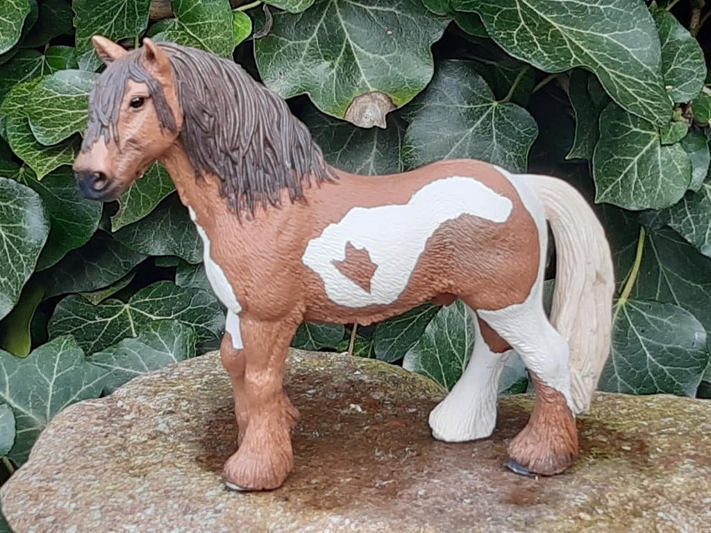 Schleich zeldzame exclusive tinker hengst 72053 irish cob, Verzamelen, Dierenverzamelingen, Zo goed als nieuw, Beeldje of Figuurtje