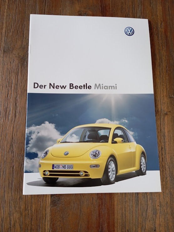 VW Der New Beetle Miami 6 / 2004 20 pag., Verzenden, Zo goed als nieuw, Volkswagen