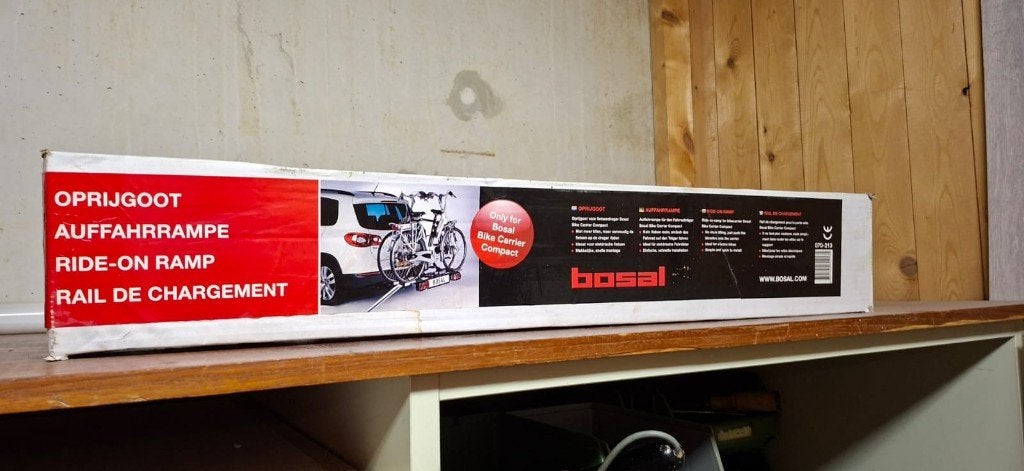 Bosal fietsendrager oprijgoot - Ride-on ramp, Auto diversen, Ophalen of Verzenden, Nieuw, Fietsendrager-accessoire, Elektrische fiets