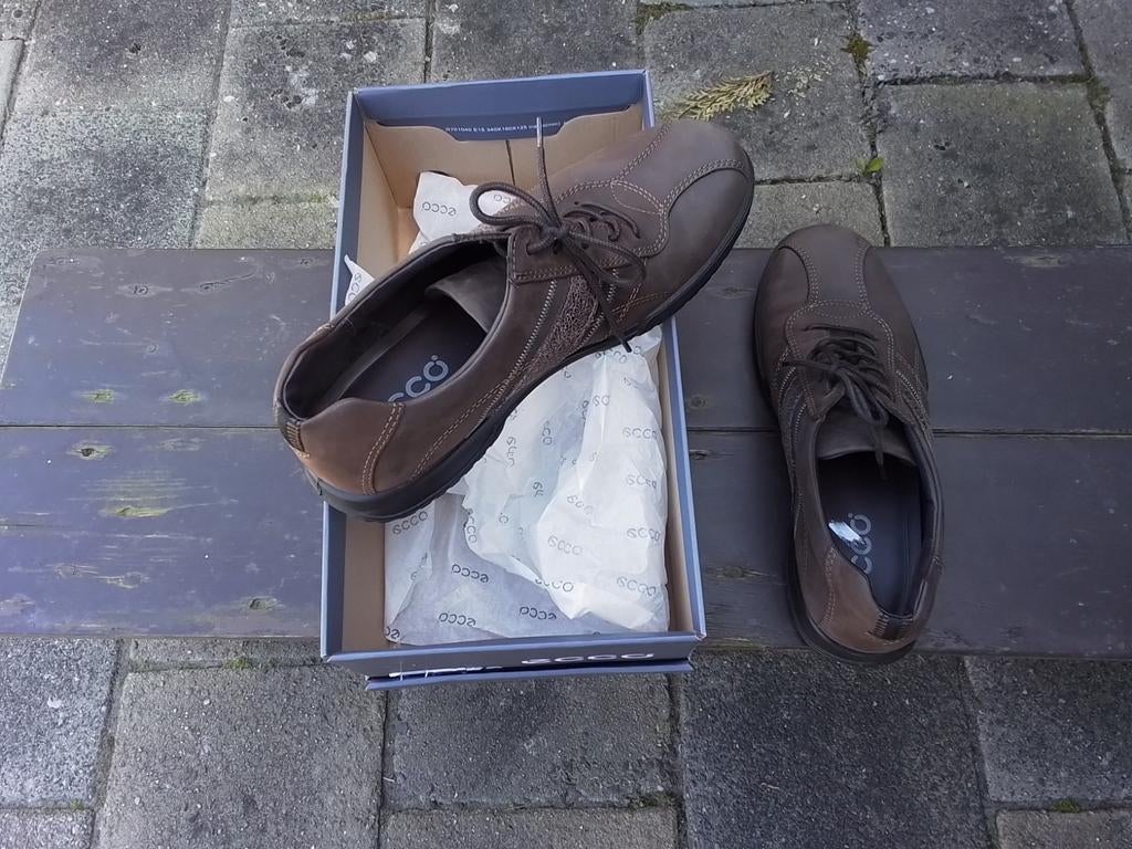 ECCO Transporter Herenschoenen - Maat 43 - Bruin, Kleding | Heren, Schoenen, ECCO, Bruin, Nieuw, Ophalen of Verzenden