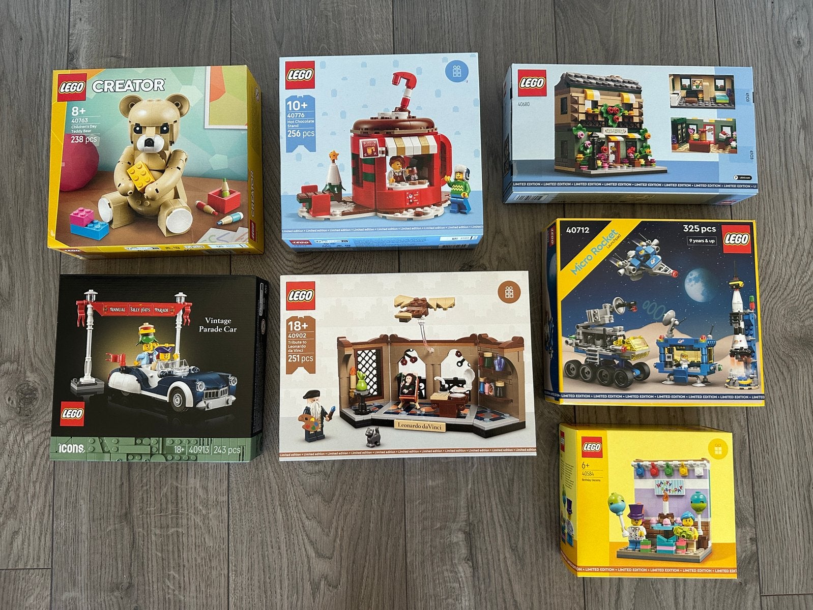 Limted Lego Edition GWP 40902, 40913, 40712, 40680, 40763,, Ophalen of Verzenden, Nieuw, Ongeopend/sealed