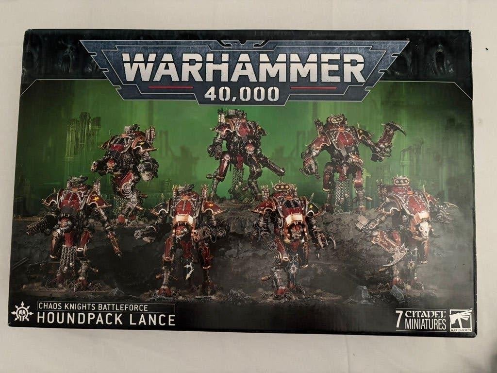 Houndpack Lance | Warhammer 40k | Chaos Knights, Figuurtje(s), Nieuw, Ophalen of Verzenden, Warhammer 40000