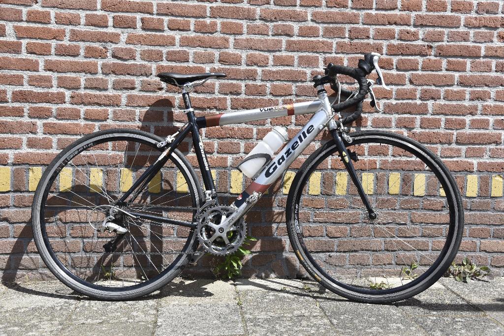 Jeugdracefiets Gazelle Vuelta 50 cm, Ophalen, Gebruikt, Velgrem, Aluminium