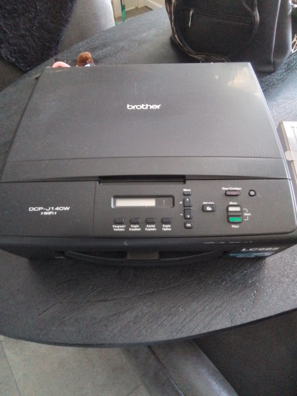 Brother printer, Ophalen