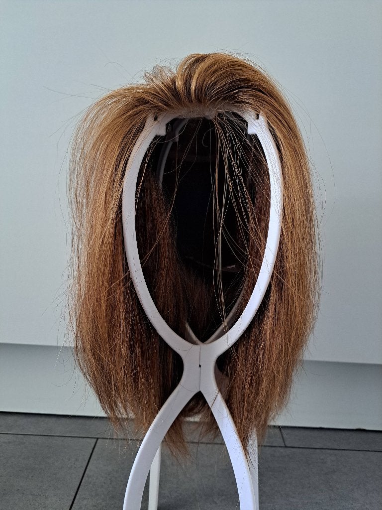 Nieuw haarwerk, 100% echt haar, kleine maat, Ophalen, Zo goed als nieuw, Pruik of Haarverlenging
