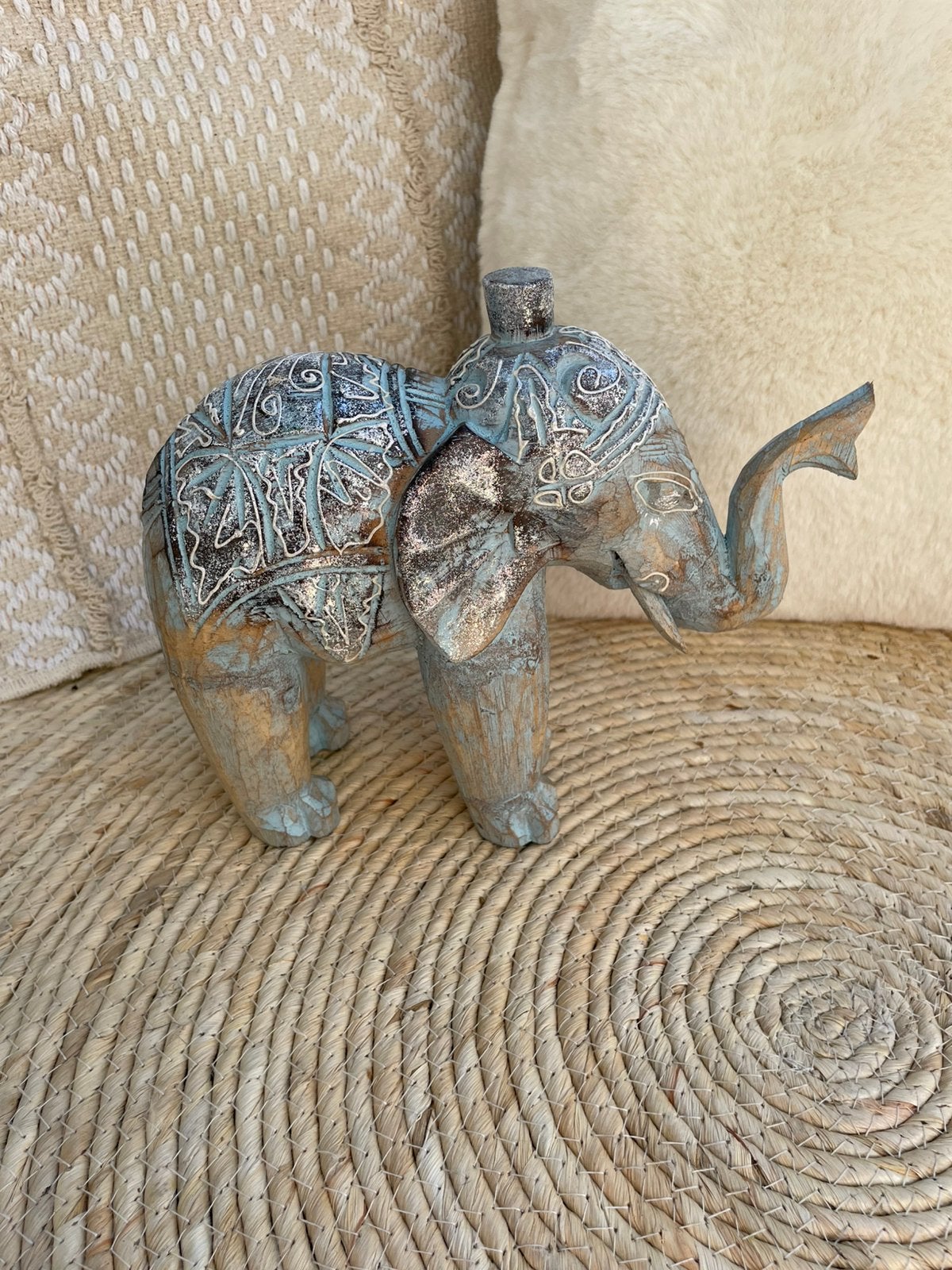 Nieuw houten olifant klein, Ophalen of Verzenden, Nieuw, Dier