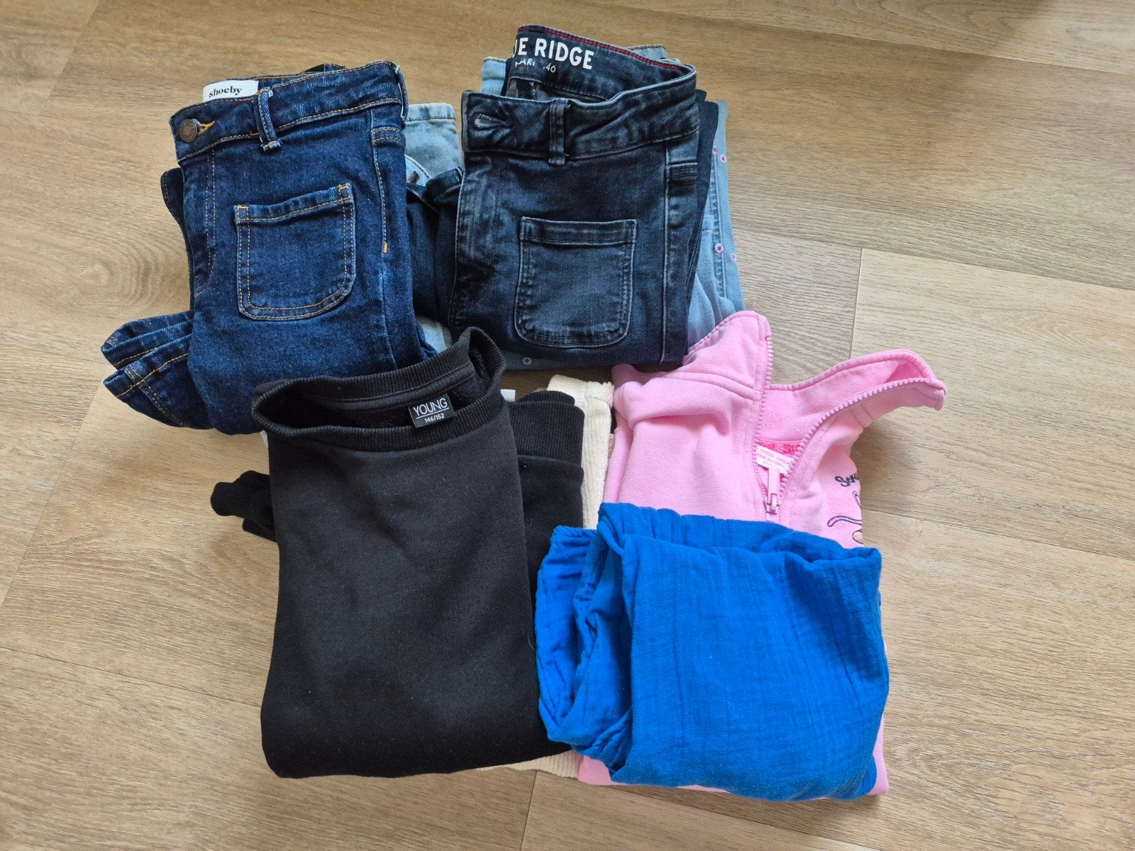 Kledingpakket meisje 146/152, Meerkleurig, Ophalen of Verzenden, Shoeby, Lang